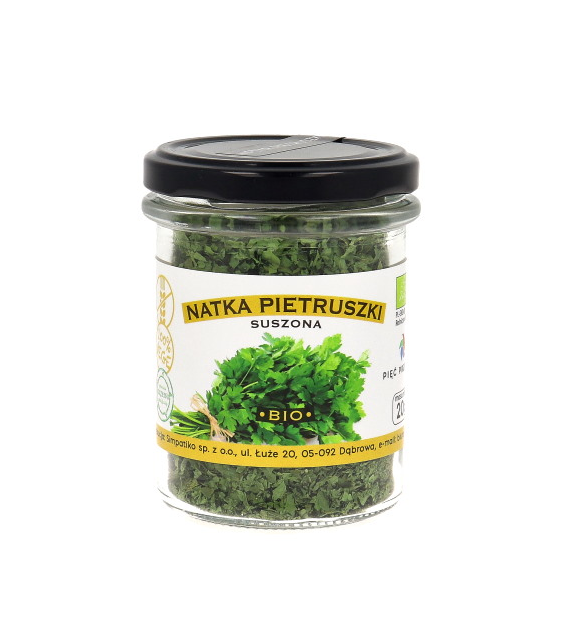 PIĘĆ PRZEMIAN Natka pietruszki suszona bezglutenowa BIO 20g