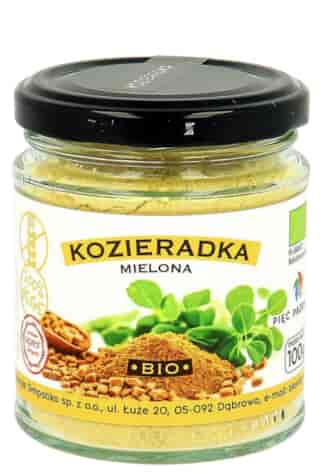 PIĘĆ PRZEMIAN Kozieradka mielona bezglutenowa BIO 100g