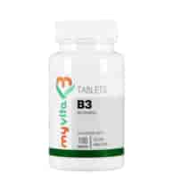 MyVita Witamina B3 50mg, 100tabl. - Niacyna, Witamina PP