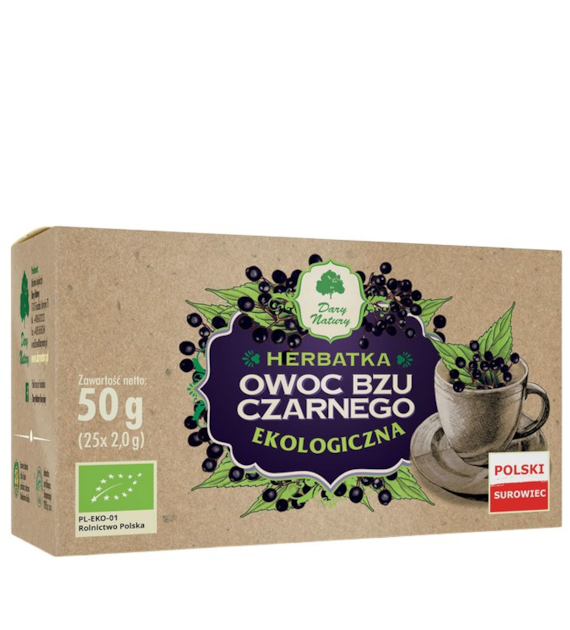 Bez czarny owoc fix BIO 25*2g DARY NATURY