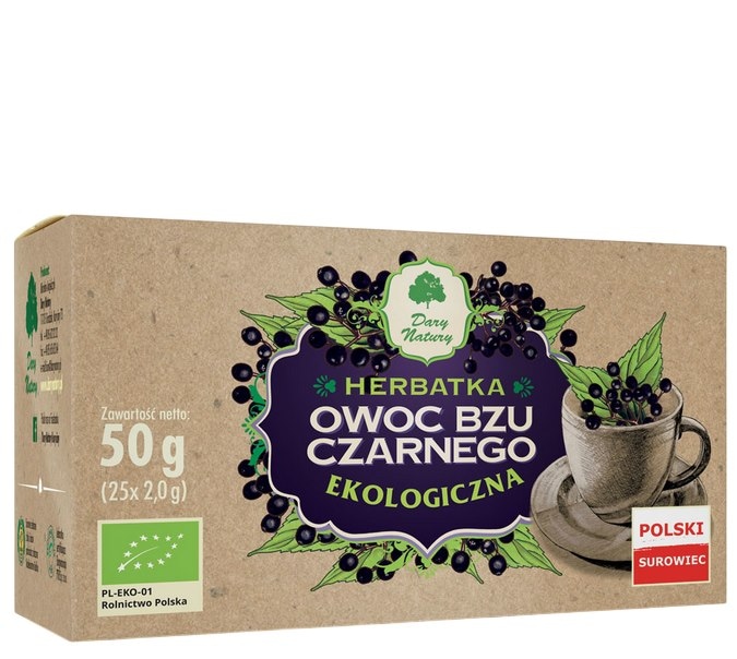 Bez czarny owoc fix BIO 25*2g DARY NATURY