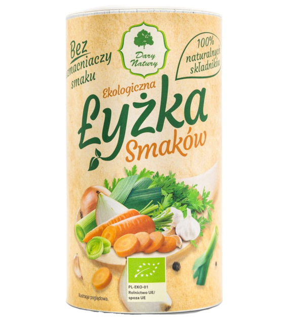Łyżka Smaków - uniwersalna przyprawa BIO 150g DARY NATURY