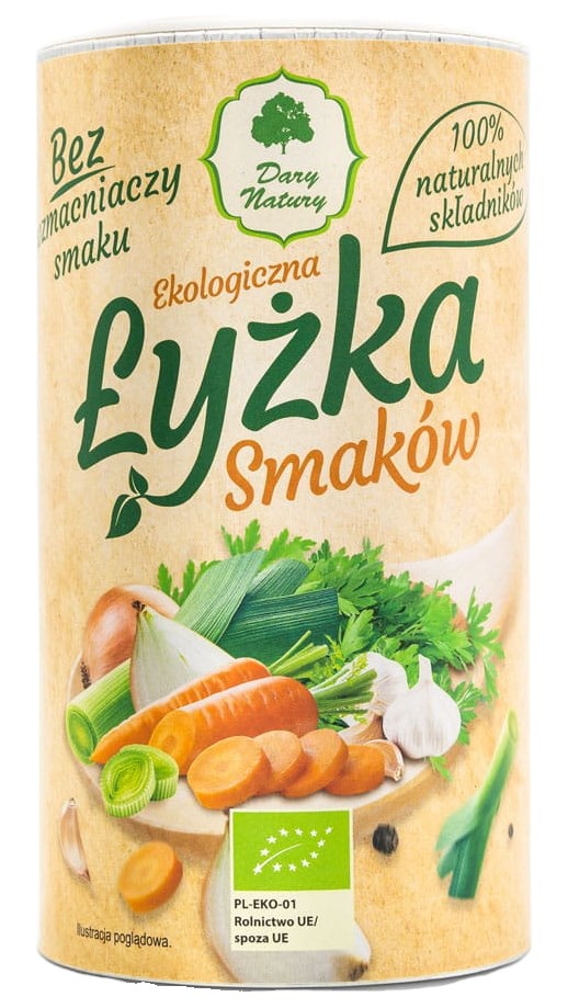 Łyżka Smaków - uniwersalna przyprawa BIO 150g DARY NATURY
