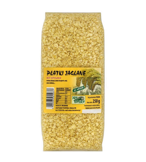 PRO NATURA Płatki jaglane bez gotowania 250g