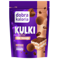 DOBRA KALORIA Kulki w kakao smak tiramisu 65g KUBARA