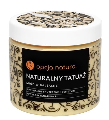 Miód w balsamie na tatuaż 200ml OPCJA NATURA