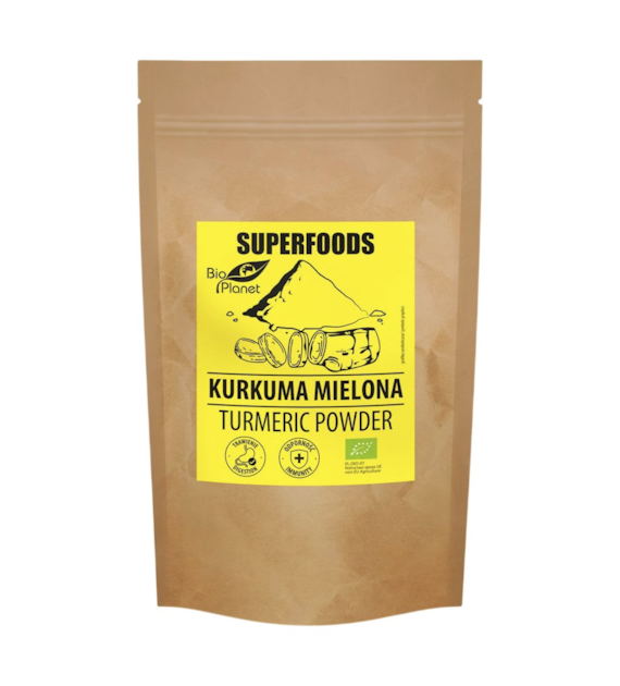 SUPERFOODS Kurkuma mielona BIO 500g BIO PLANET