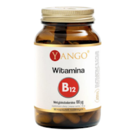 YANGO Witamina B12 - Metylokobalamina 100 µg - 90 kaps.