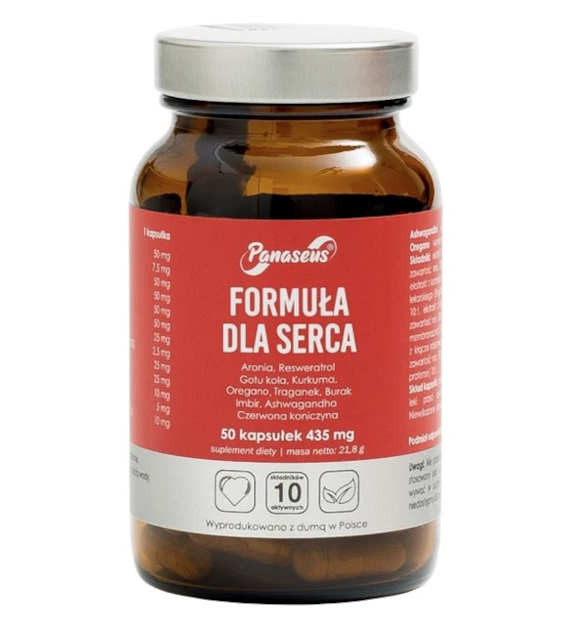 PANASEUS Formuła dla serca - 50 kaps. YANGO