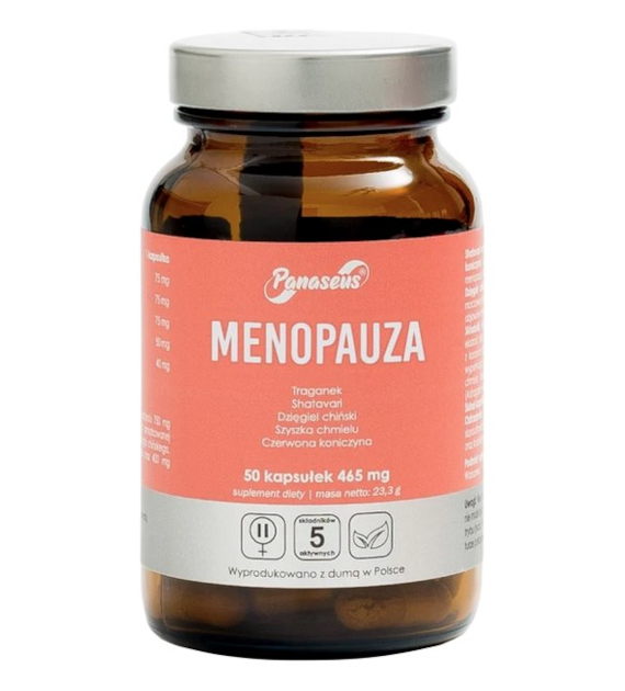 PANASEUS Menopauza - 50 kaps. YANGO