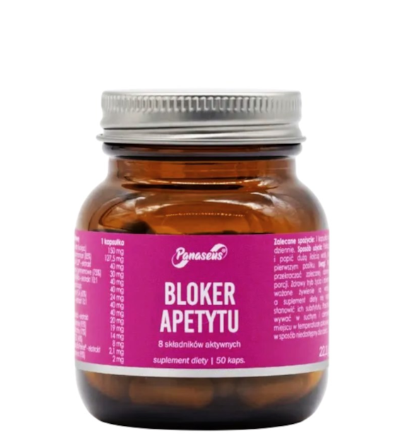 PANASEUS Bloker apetytu - 50 kaps. YANGO