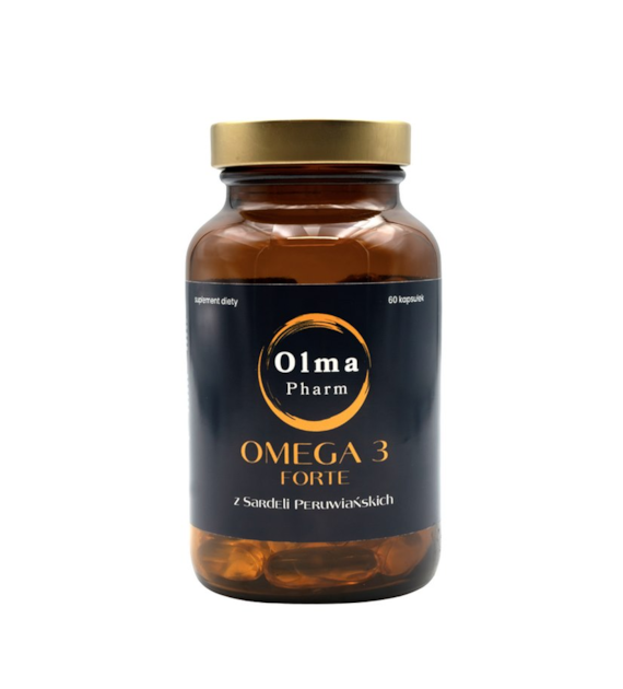 OLMA PHARM Omega 3 Forte 1000mg z sardeli peruwiańskich 60 kaps.