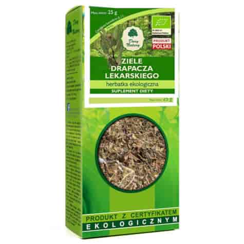 Drapacz lekarski ziele BIO 25g DARY NATURY - suplement diety