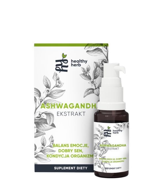 Ashwagandha ekstrakt 30ml HEALTHY HERB