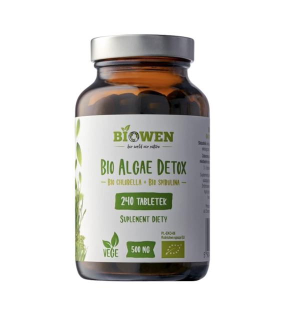 BIOWEN BIO Algae Detox 240 tabletek