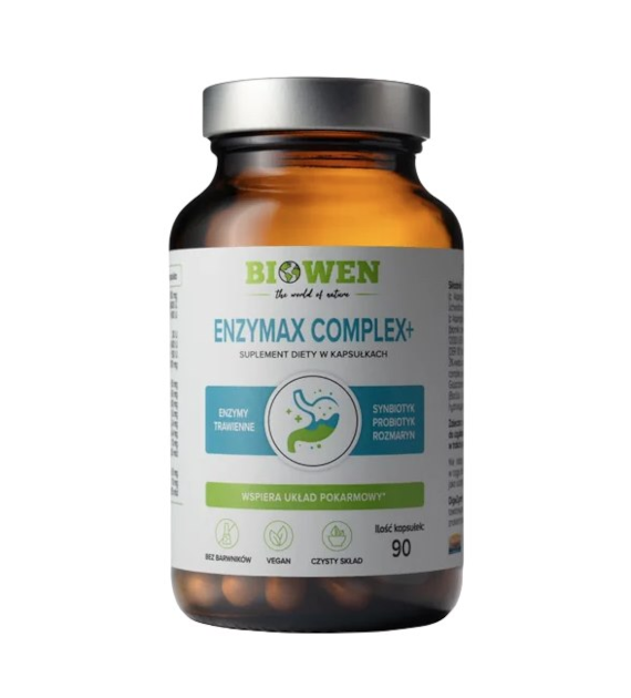 BIOWEN Enzymax Complex (enzymy trawienne) 90 kaps.