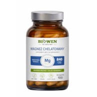 BIOWEN Magnez Chelatowany - Diglicynian - 100 kaps.
