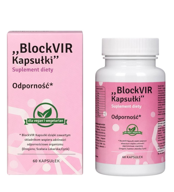 BlockVIR kapsułki 60 veg. kaps. PCF