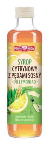 Syrop cytryna z pędami sosny do saturatora 250ml POLSKA RÓŻA