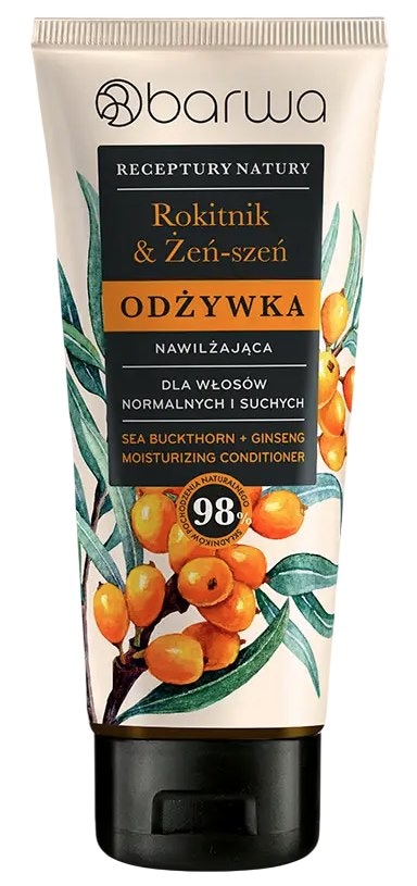 Odżywka rokitnik i żeń-szeń w tubie nawilżająca 200ml BARWA RECEPTURY NATURY