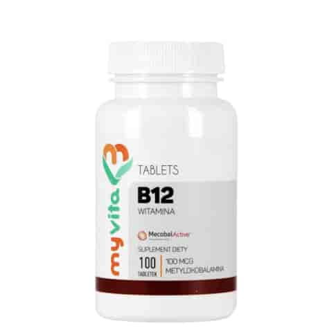 MyVita Witamina B12 100mcg, 100tabl.