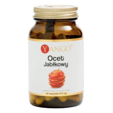 YANGO Ocet jabłkowy 475mg, 90 kaps.