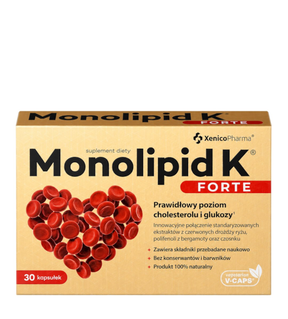Monolipid K Forte, 30 Vcaps. XENICO PHARMA