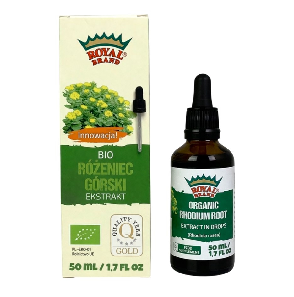 Ekstrakt z różeńca górskiego BIO 50ml ROYAL BRAND