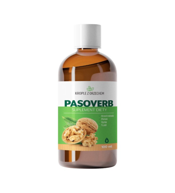 Pasoverb krople z orzechem 100ml EKOTOTU