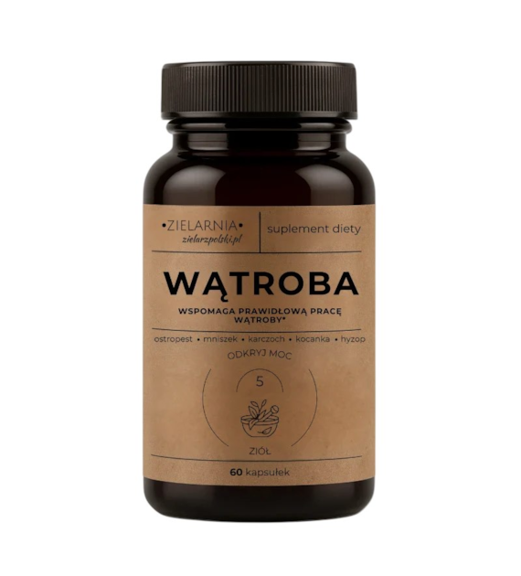 WĄTROBA 60 kaps. ZIELARZPOLSKI.PL