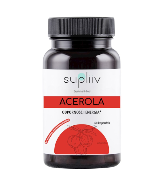 Acerola ekstrakt 60 kaps. SUPLIIV