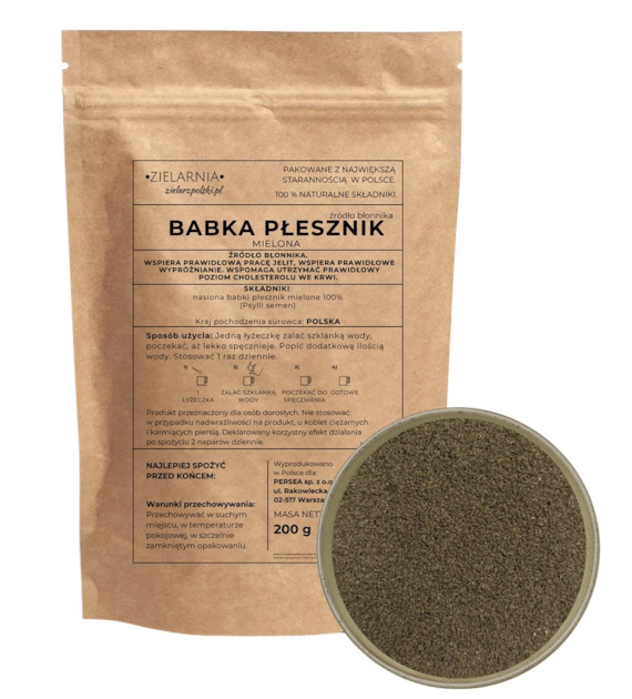 Babka płesznik mielona 200g ZIELARZPOLSKI.PL