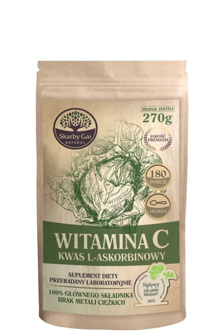 Witamina C z kapusty 270g SKARBY GAI NATURAL