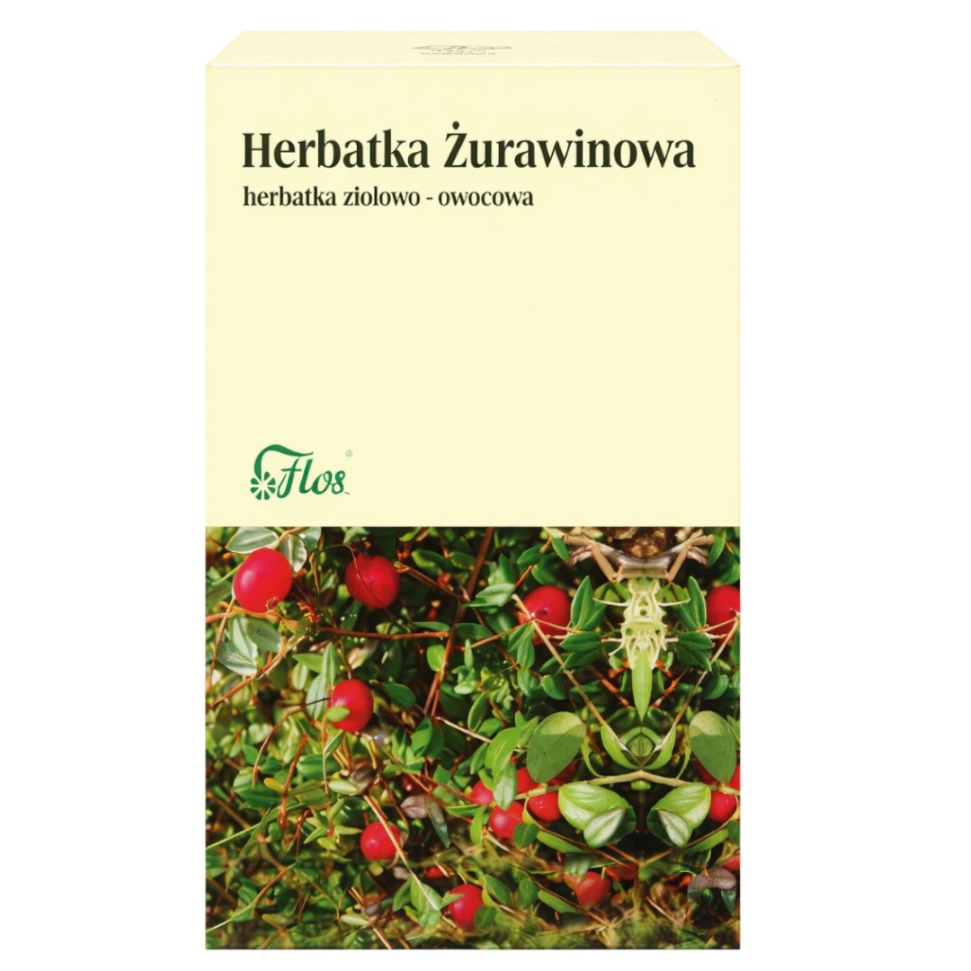 Herbatka żurawinowa 25x2g FLOS