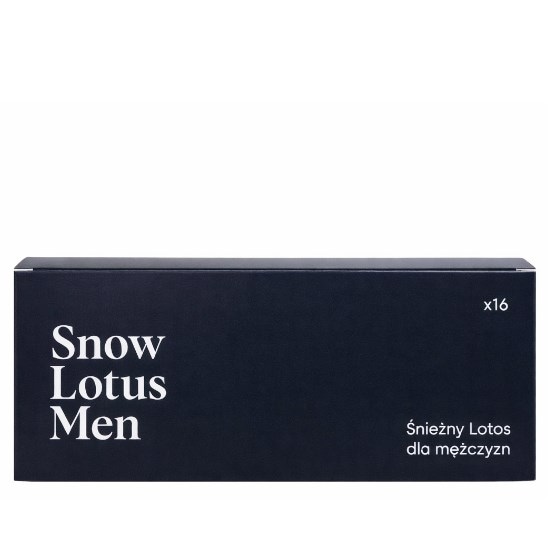 SNOW LOTUS MEN 16 sztuk - Śnieżny lotos dla mężczyzn - ziołowe wkładki higieniczne