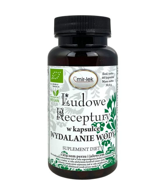 LUDOWE RECEPTURY wydalanie wody BIO 60 kapsułek MIR-LEK
