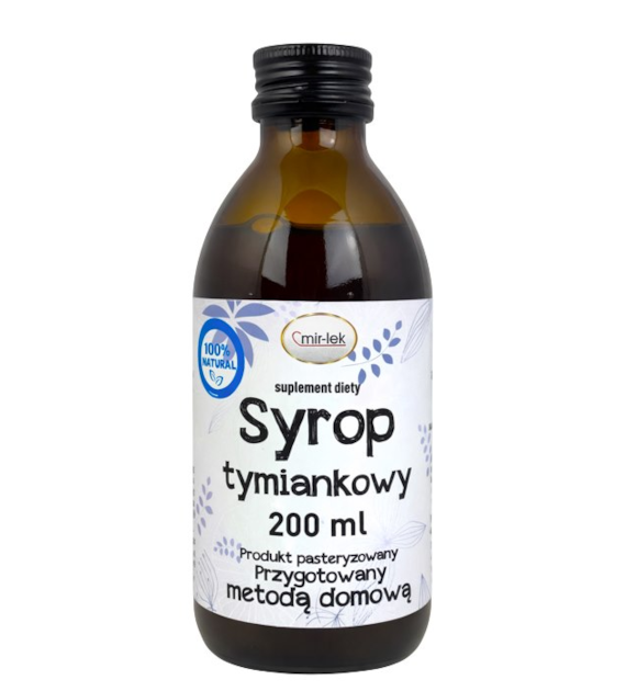 Syrop tymiankowy 200ml MIR-LEK