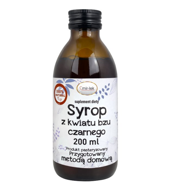 Syrop z kwiatu bzu czarnego 200ml MIR-LEK