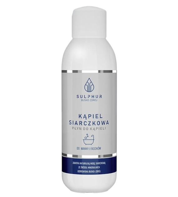 Buskie SPA siarczkowe pod prysznic i do kąpieli 500g SULPHUR