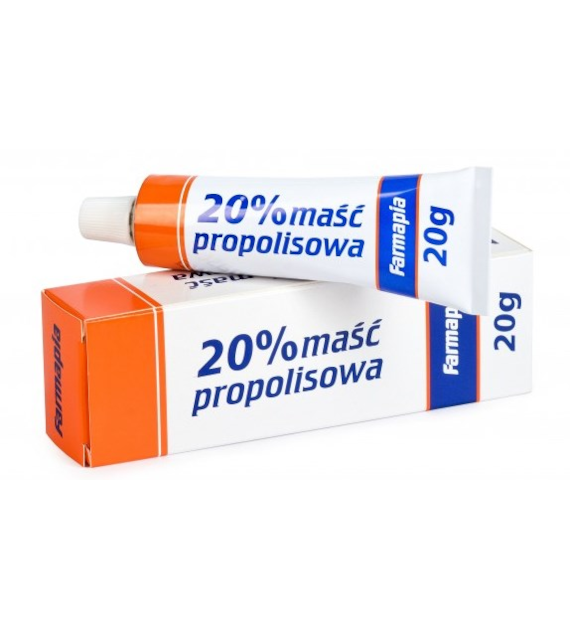 Maść propolisowa 20% 20g FARMAPIA