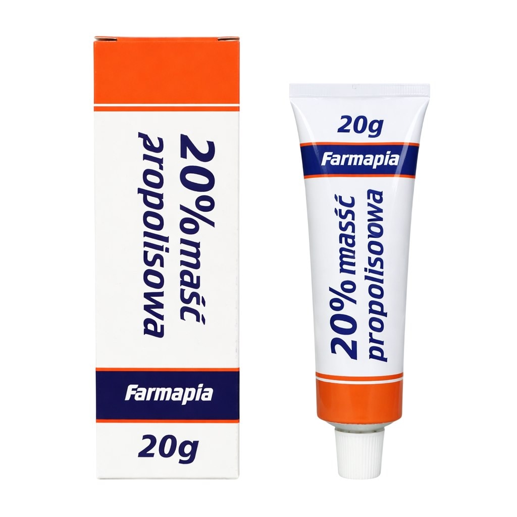 Maść propolisowa 20% 20g FARMAPIA