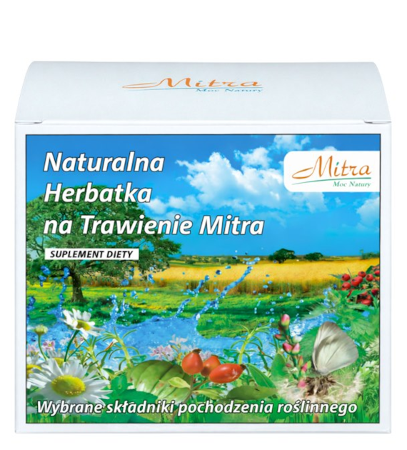 MITRA Naturalna herbatka na trawienie 30*2g