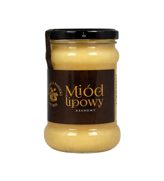 Miód kremowy lipowy 380g SPECJAŁ Z PASIEKI