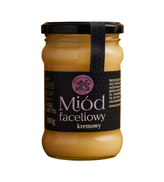 Miód kremowy faceliowy 380g SPECJAŁ Z PASIEKI