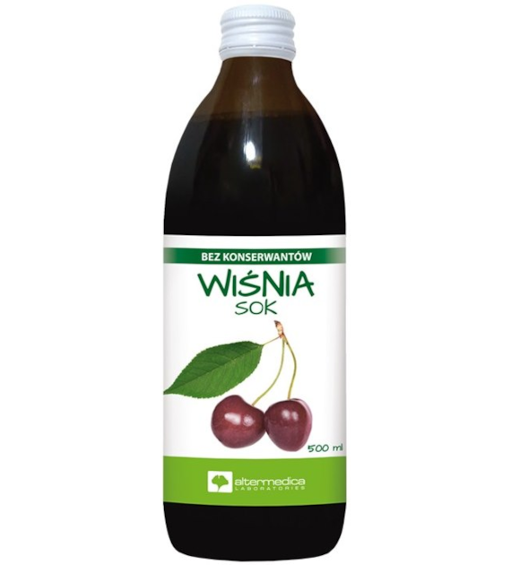 Wiśnia sok 500ml ALTER MEDICA