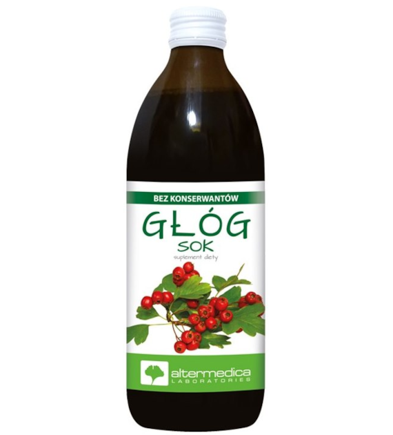Głóg sok 500ml ALTER MEDICA