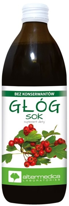 Głóg sok 500ml ALTER MEDICA