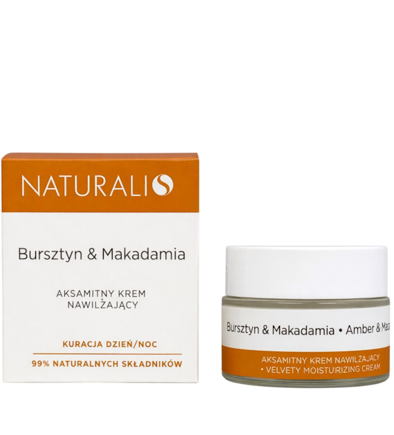 CERA DOJRZAŁA Krem nawilżający bursztyn, makadamia 50ml NATURALIS