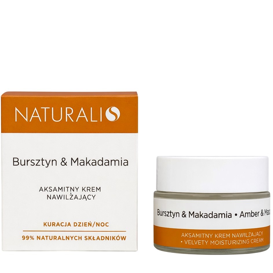 CERA DOJRZAŁA Krem nawilżający bursztyn, makadamia 50ml NATURALIS