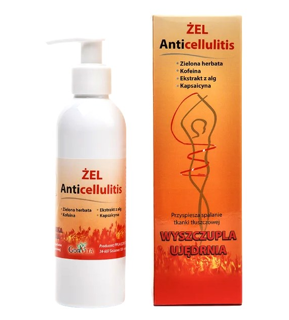 GORVITA Żel anticellulitis 200ml
